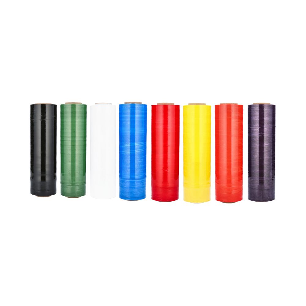 Colored Machine Length Stretch Wrap