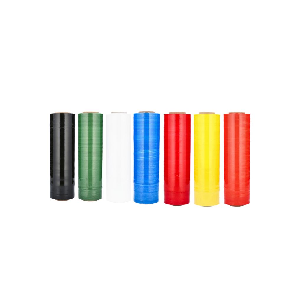 Colored Performance Machine Length Stretch Wrap