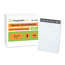 2 Mil Poly Mailers Envelopes 1000 Pieces