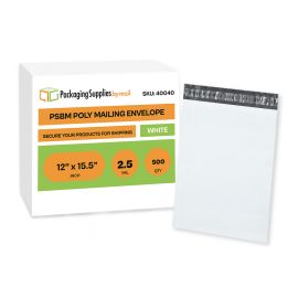 2.5 Mil Poly Mailing Envelopes 500 Pieces