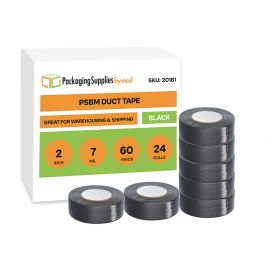 Black Color Duct Tape 24 Qty