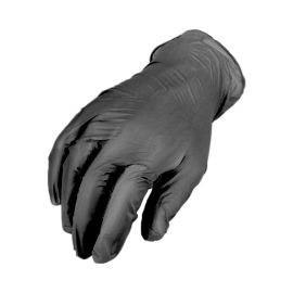Black Synthetic Vinyl Medical Grade Gloves