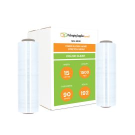 Blown Hand Stretch Wrap 192 Qty 90 gauge