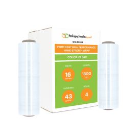 Cast High Performance Hand Stretch Wrap 4 Qty 16 Inches 43 Gauge