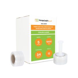 Cast Pre Stretched Mini Bundling Stretch Wrap 12 Qty