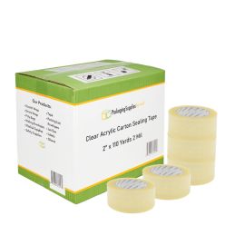 Clear Acrylic Tapes 2 Mil 2 Mil 2 inch