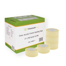 Clear Acrylic Tapes 20002-1 Case
