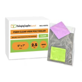 Clear View Poly Mailers 1000 Qty