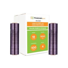 Colored Cast Hand Stretch Wrap Purple 4 Qty