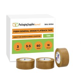 General Grade Flat Back Tape 16 Qty