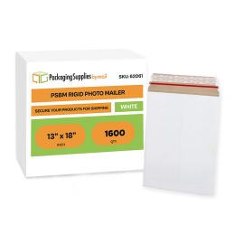 Mailer White Rigid Photo 1600 Qty