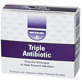 Water Jel Triple Antibiotic Ointment 0.9 g Packet 25 Packets Box