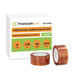 Natural Rubber Carton Sealing Tape 2700 Qty 1.75 Mil