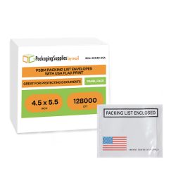 Packing List Envelopes With USA Flag Print 128000 Qty