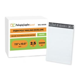 Poly Mailers 2.5 Mil 105000 Qty