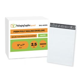 Poly Mailers 2.5 Mil Envelopes 196000 Qty