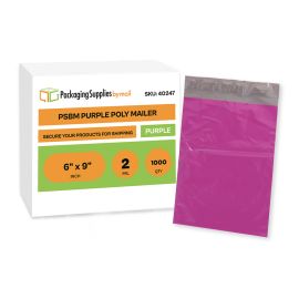 Purple Poly Mailers 1000 Qty
