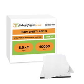 Sheet Labels 40000 Qty 8.5 Inch x 11 Inch