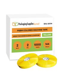 Yellow Color Machine Length Tape 144 Qty